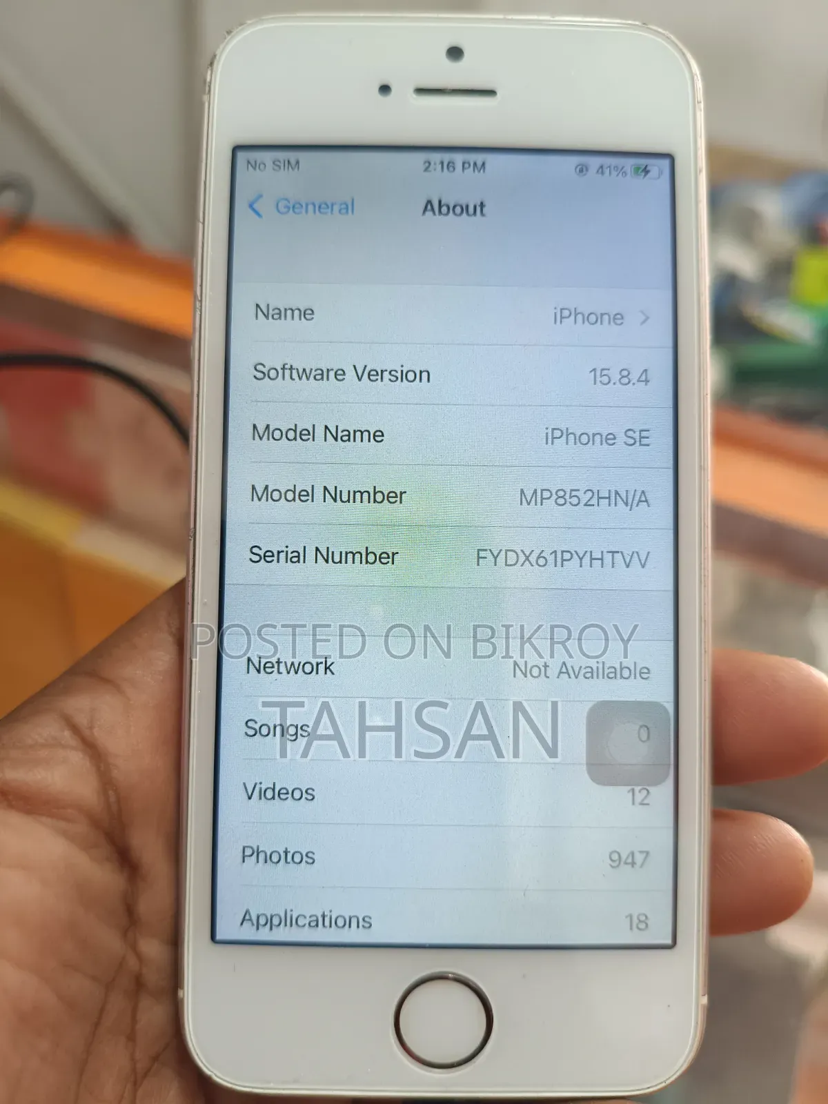 Apple iPhone SE 32 GB White