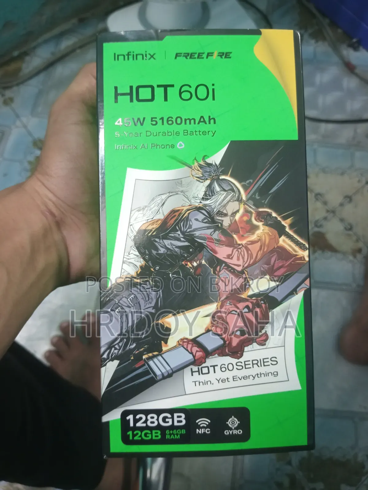 Infinix Hot 60i 128 GB Silver