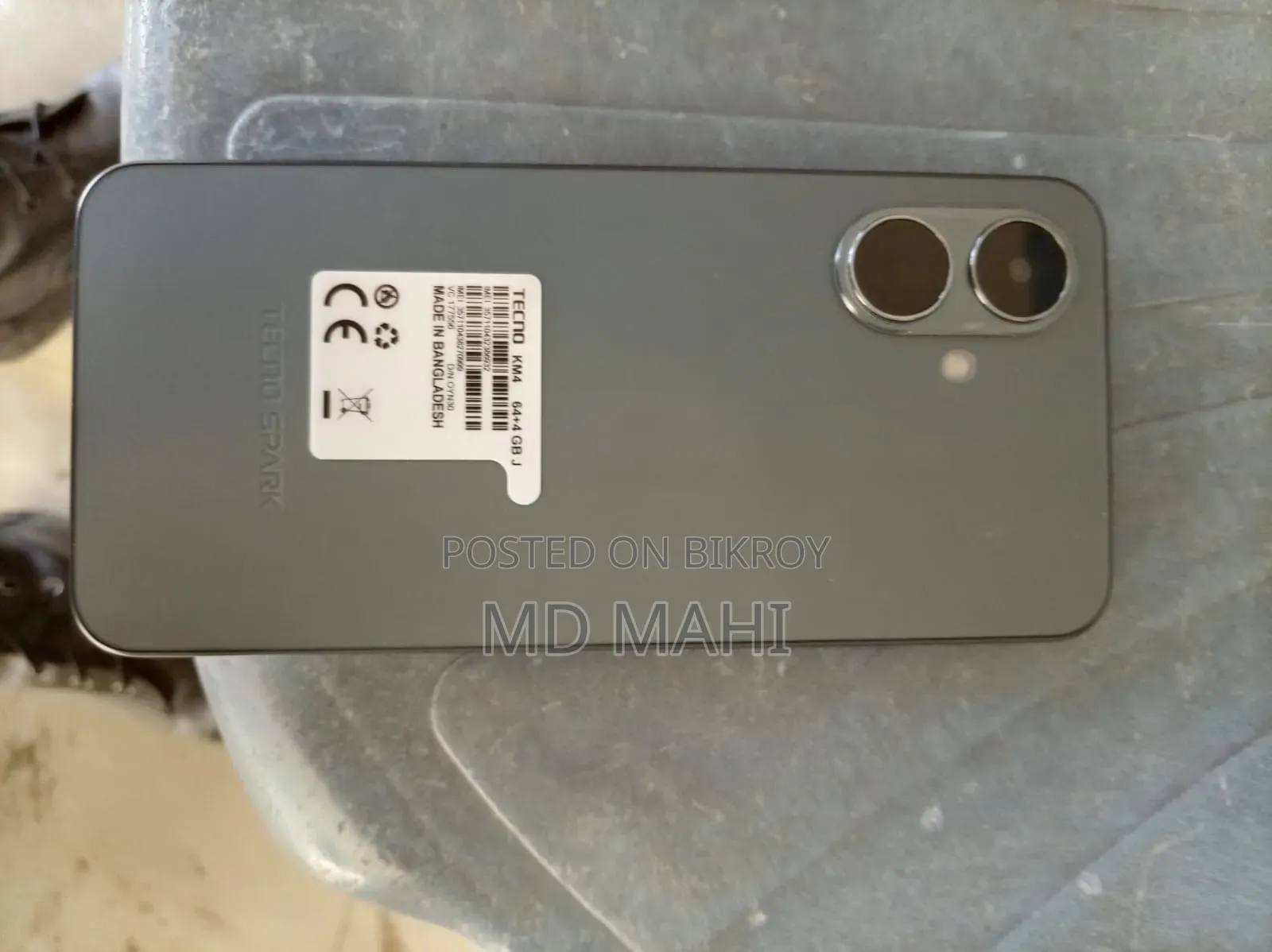 Tecno Spark Go 64 GB Black