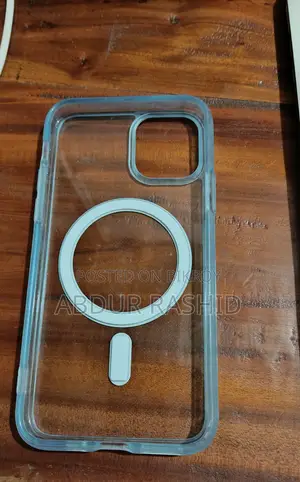iPhone 11 Pro Anti-Yellow Case With Ocean Blue Border