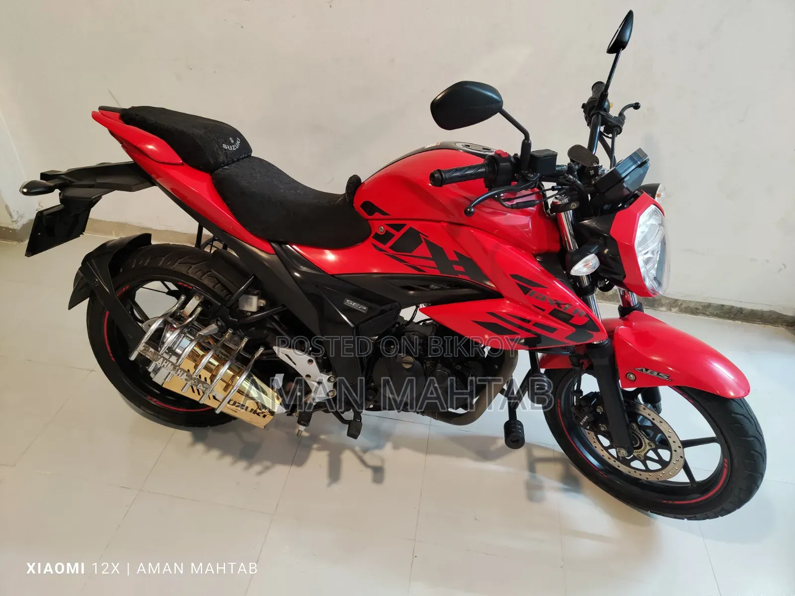 Suzuki Gixxer Fi ABS 2023 Red