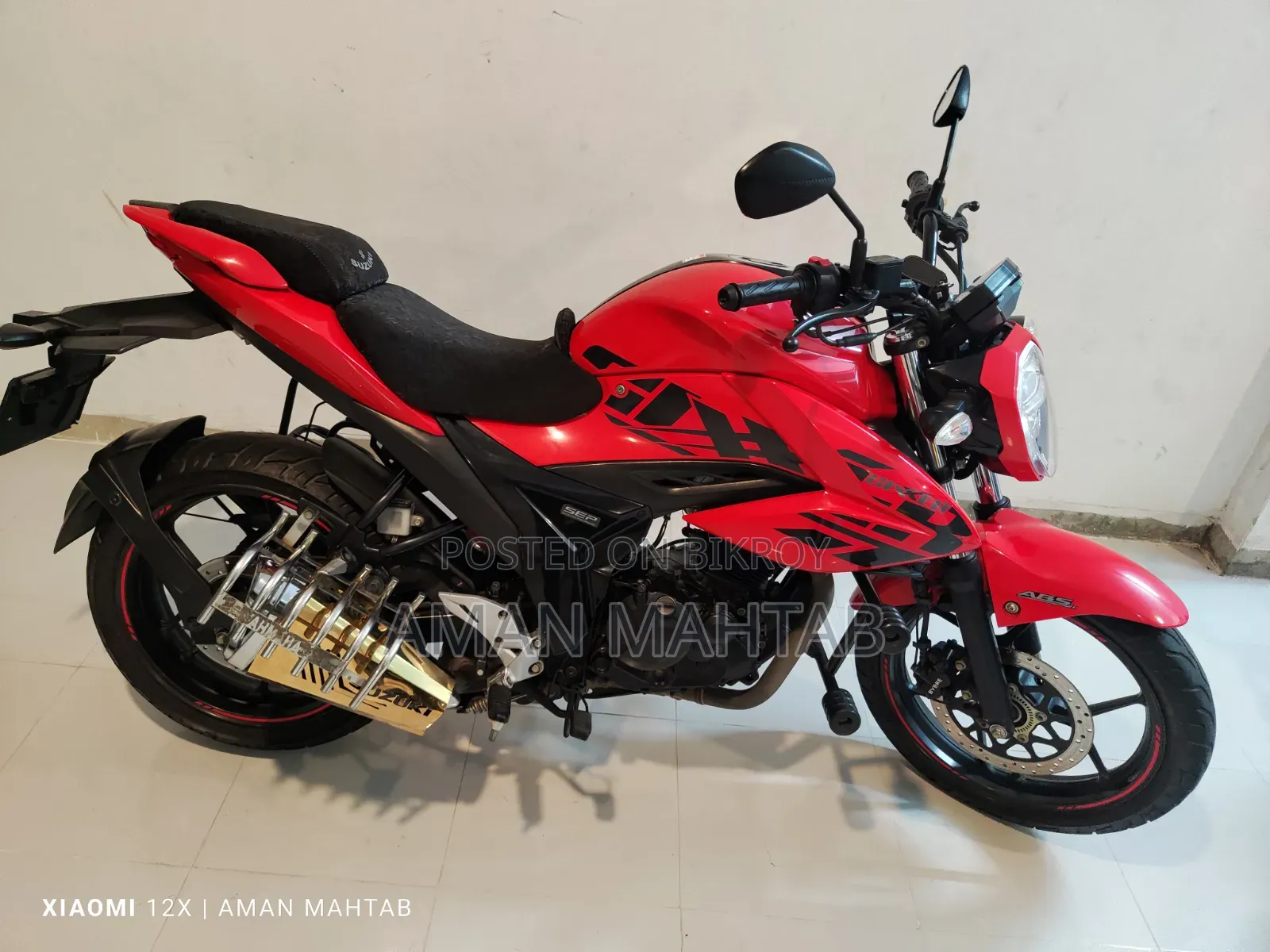 Suzuki Gixxer Fi ABS 2023 Red