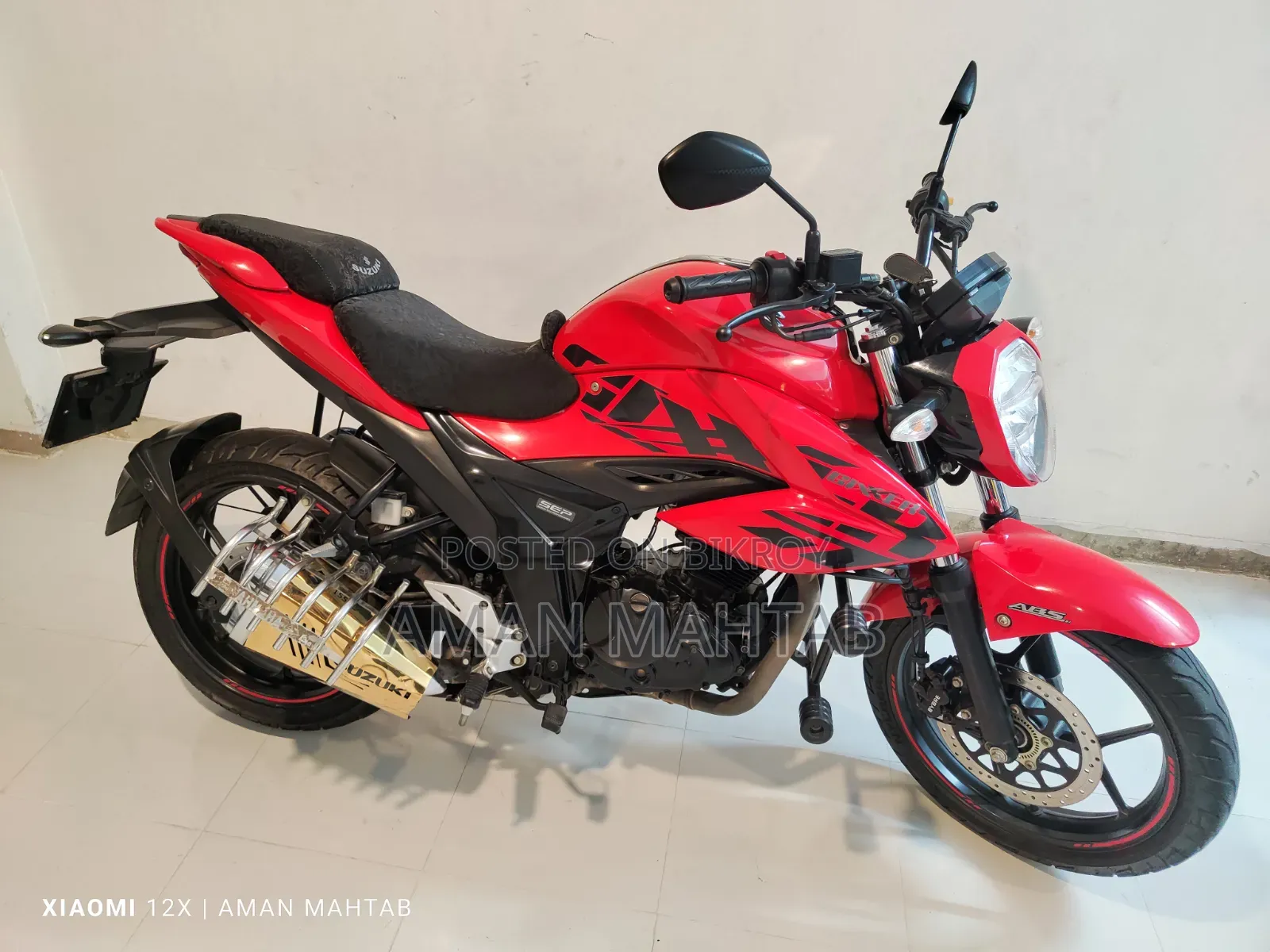 Suzuki Gixxer Fi ABS 2023 Red