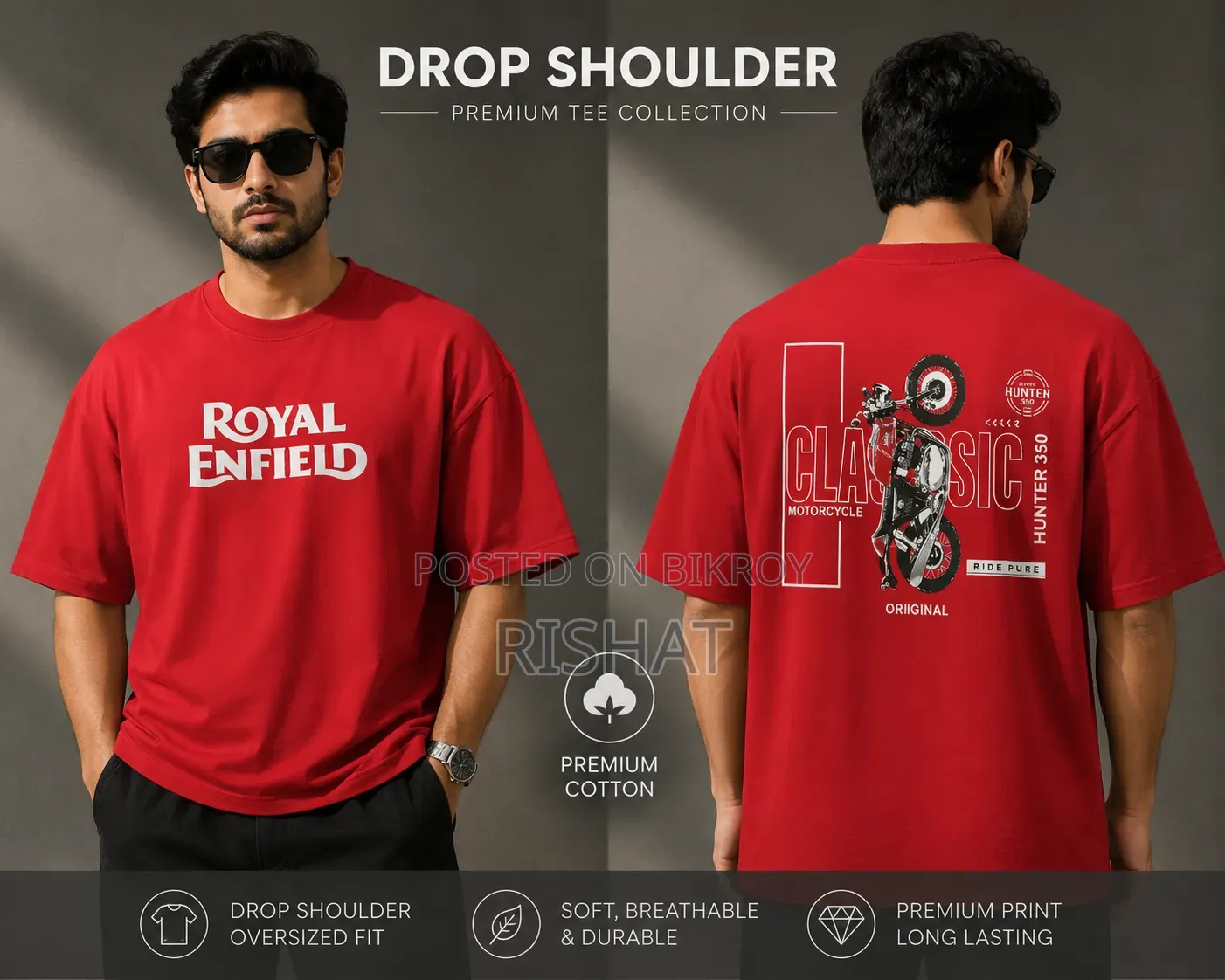 Premium Drop Shoulder