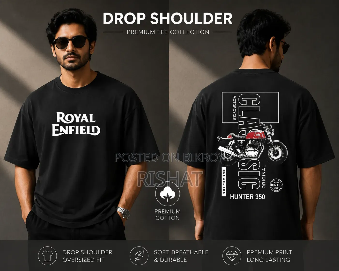 Premium Drop Shoulder