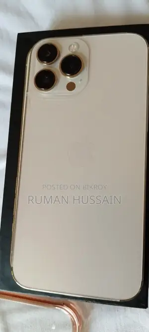 অ্যাপল আইফোন ১৩ প্রো ম্যাক্স ২৫৬ জিবি গোল্ড
