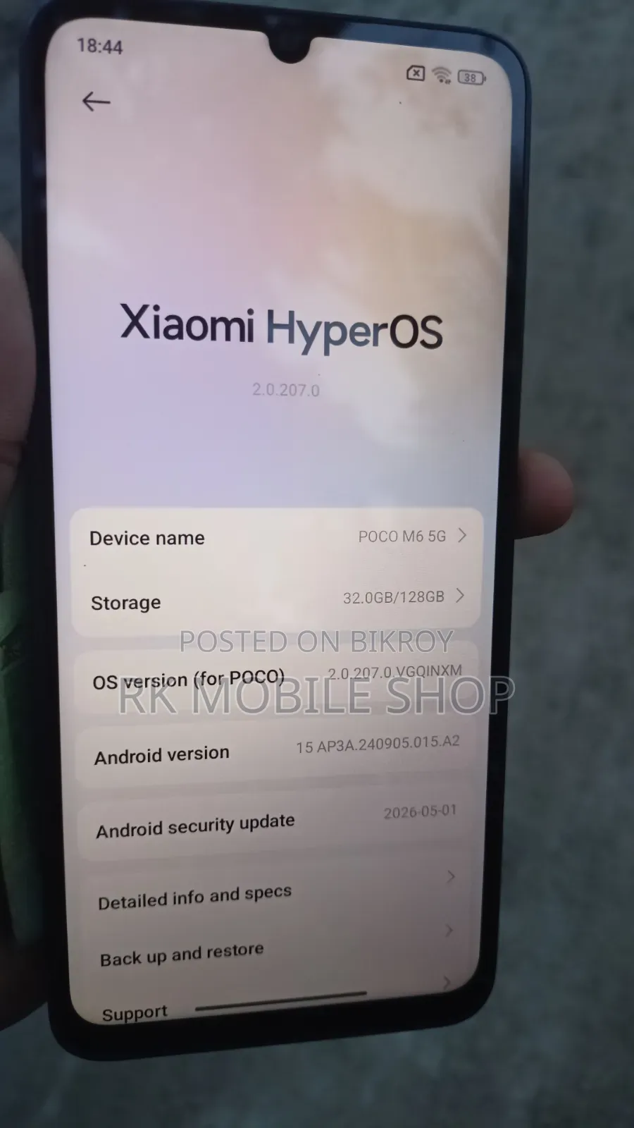Xiaomi Poco M6 Pro 128 GB Black