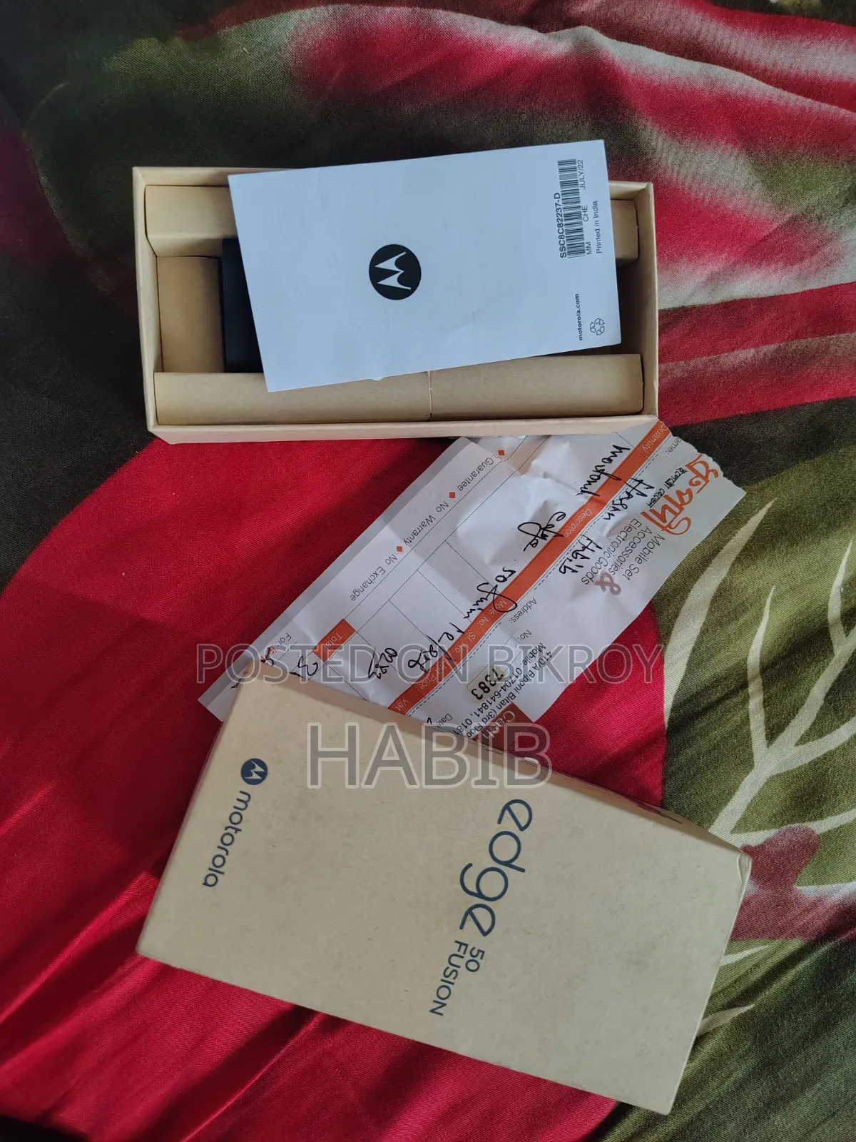 Motorola Edge 50 Fusion 256 GB Gray
