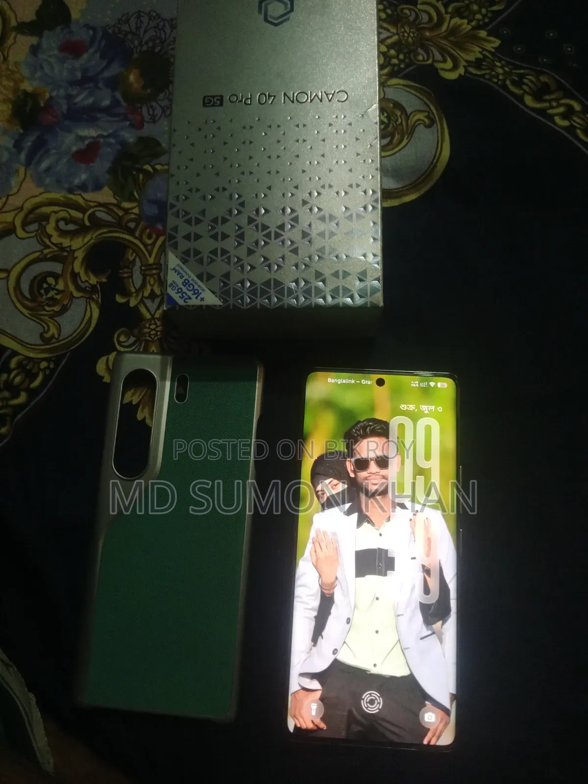 New Tecno Camon 40 Pro 5G 256 GB Blue
