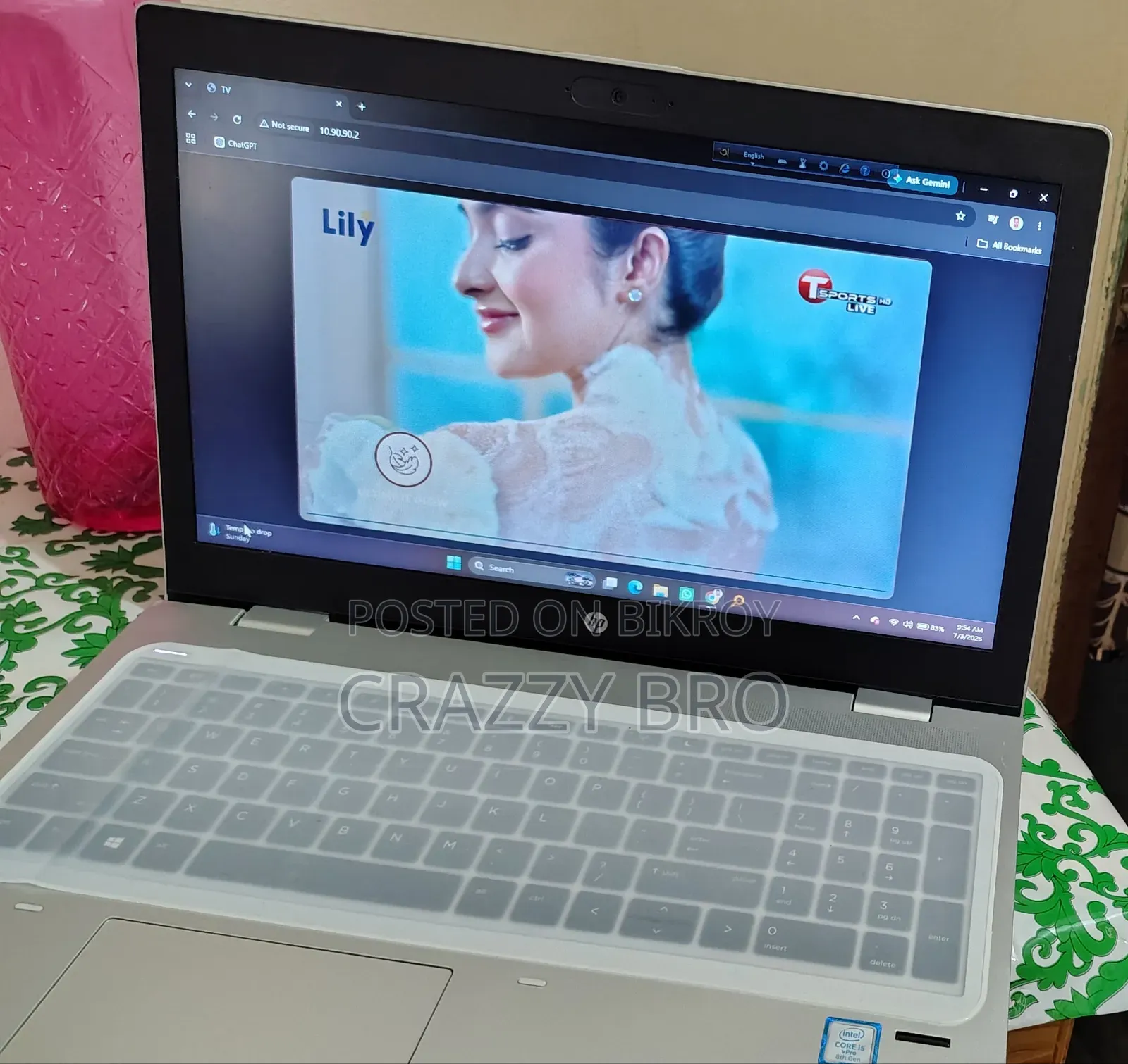 Laptop HP ProBook 650 G4 8GB Intel Core I5 SSD 256GB