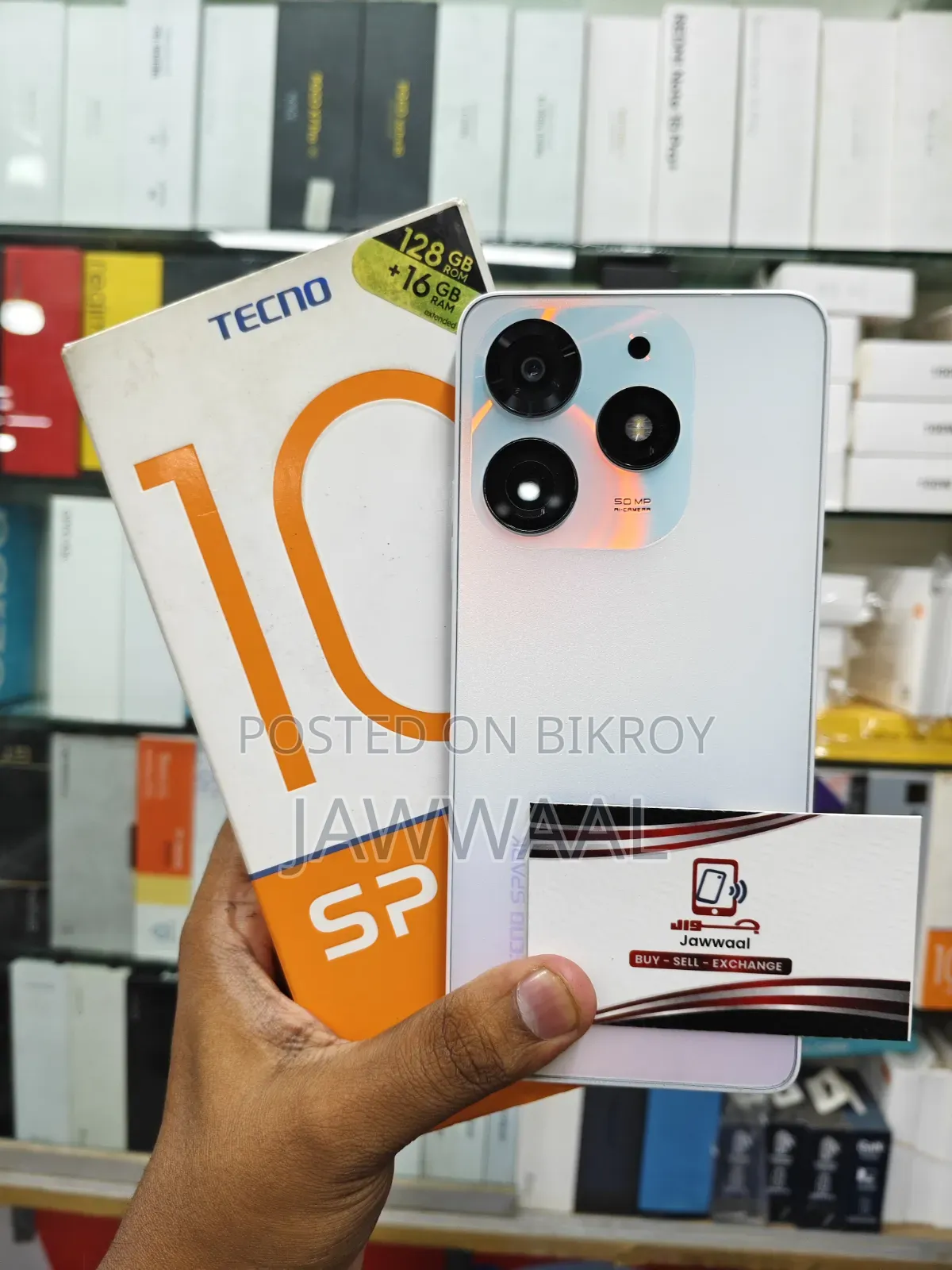 Tecno Spark 10 Pro 128 GB White