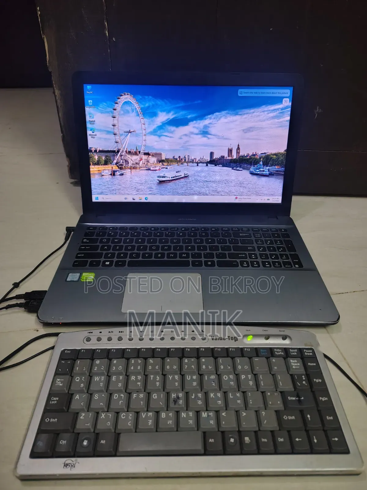 Laptop Asus VivoBook Max X541UA 4GB Intel Core I5 SSD 256GB