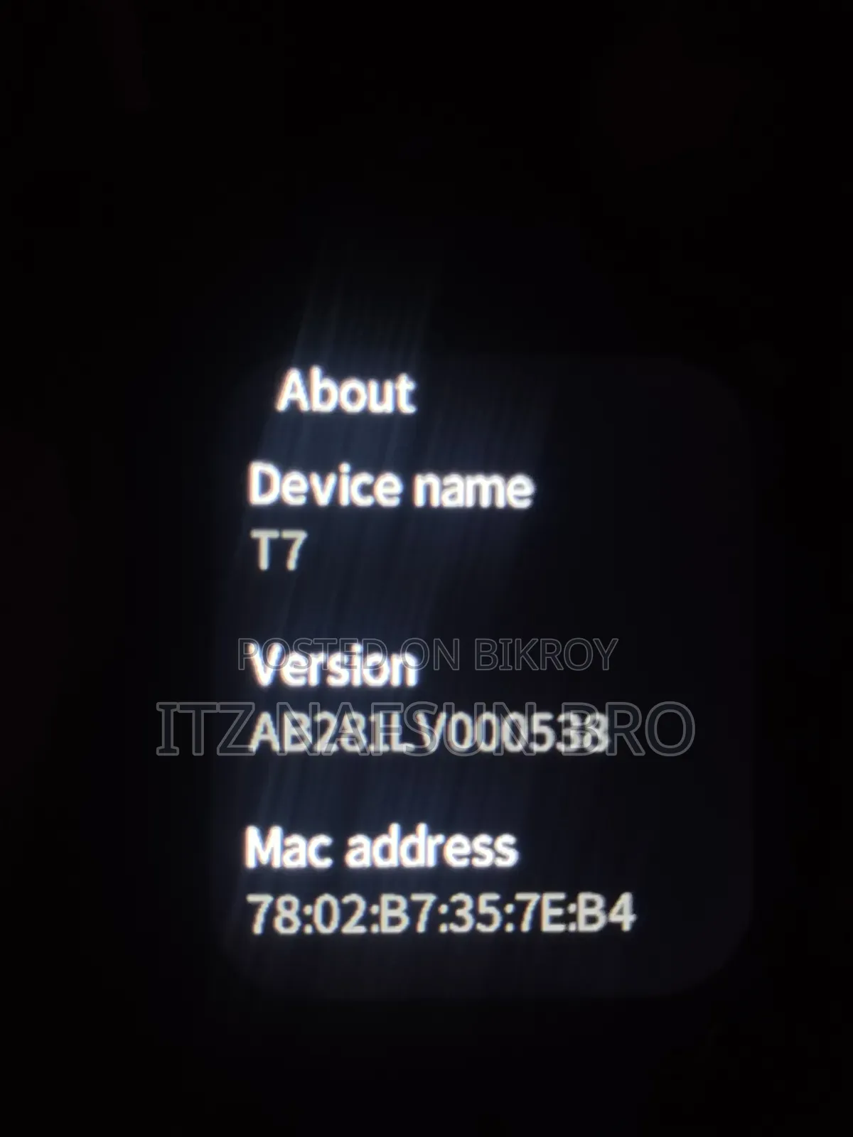 Singapore Smart Watch In Bangladesh