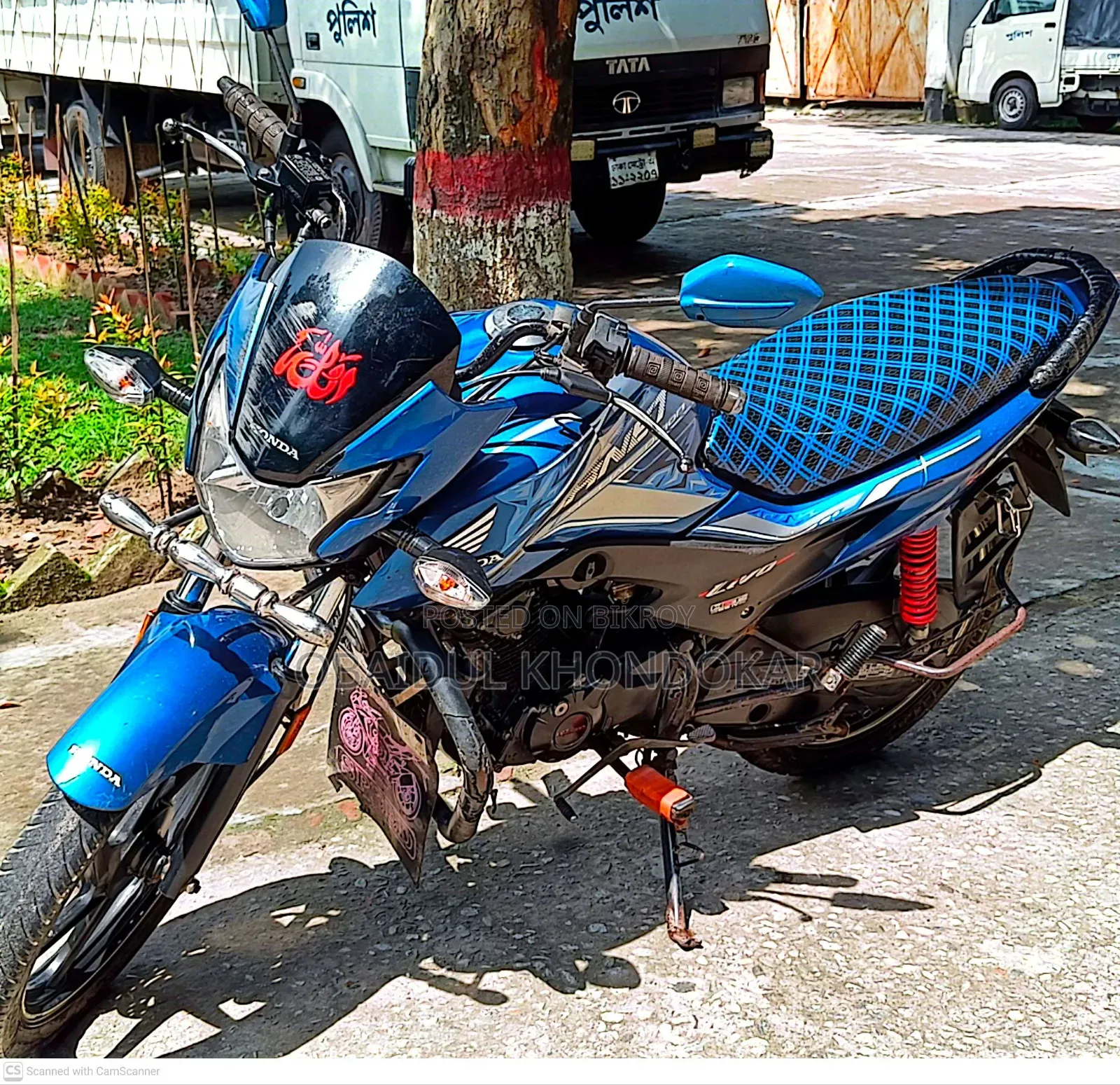 Honda CG110 2017 Blue