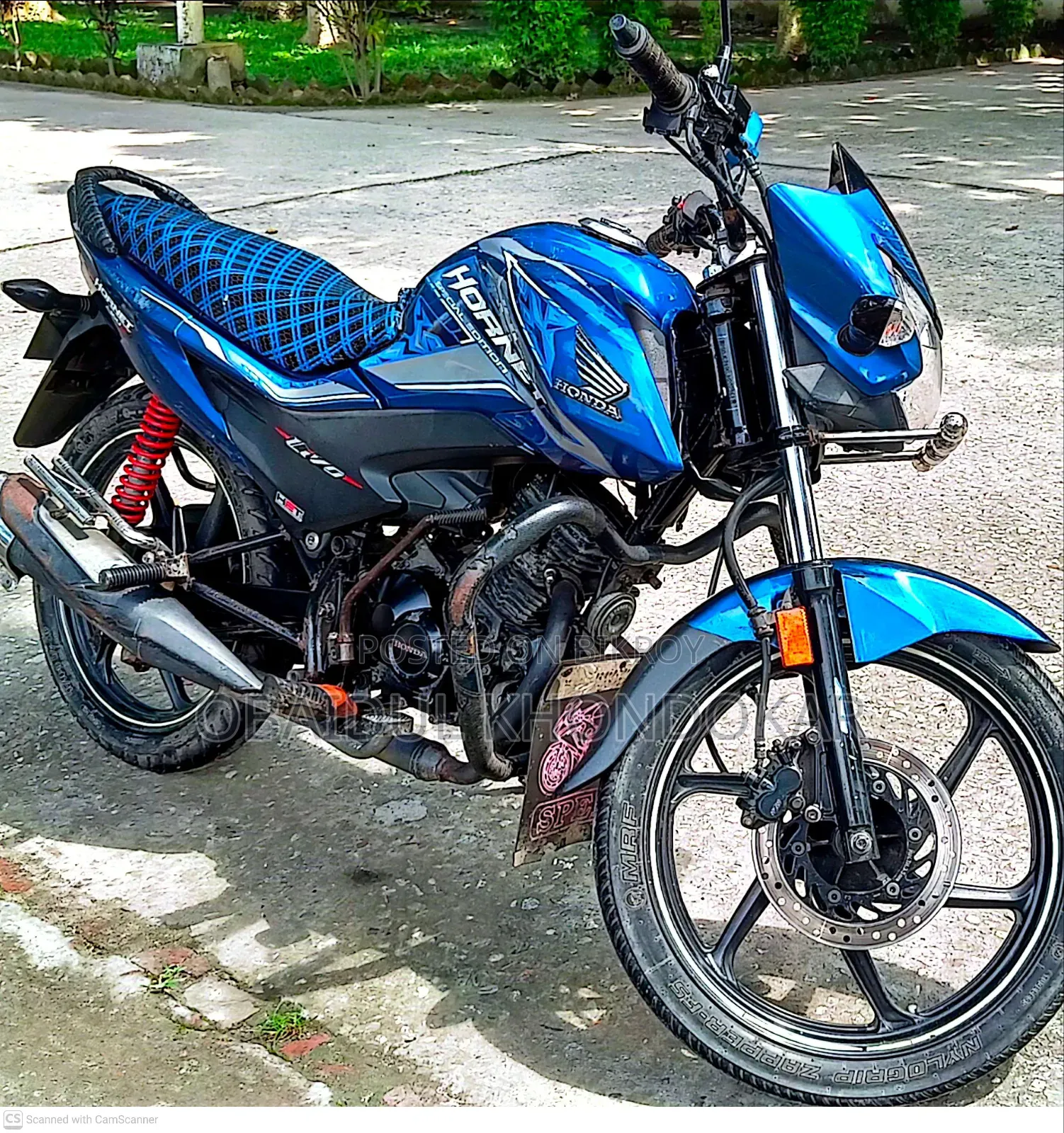 Honda CG110 2017 Blue
