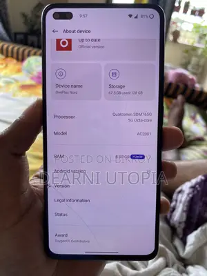 OnePlus Nord 128 GB Gray
