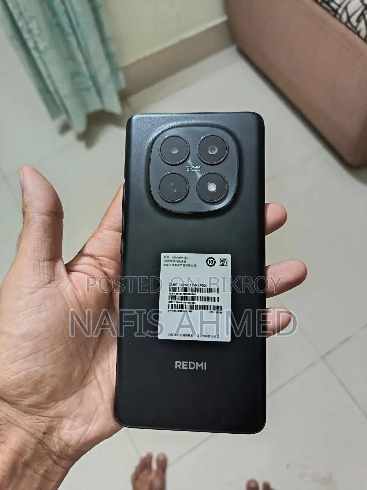Xiaomi Redmi Note 15 Pro 256 GB Black