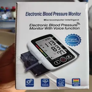 Electronic Digital Blood Pressure Monitor With Voice Function