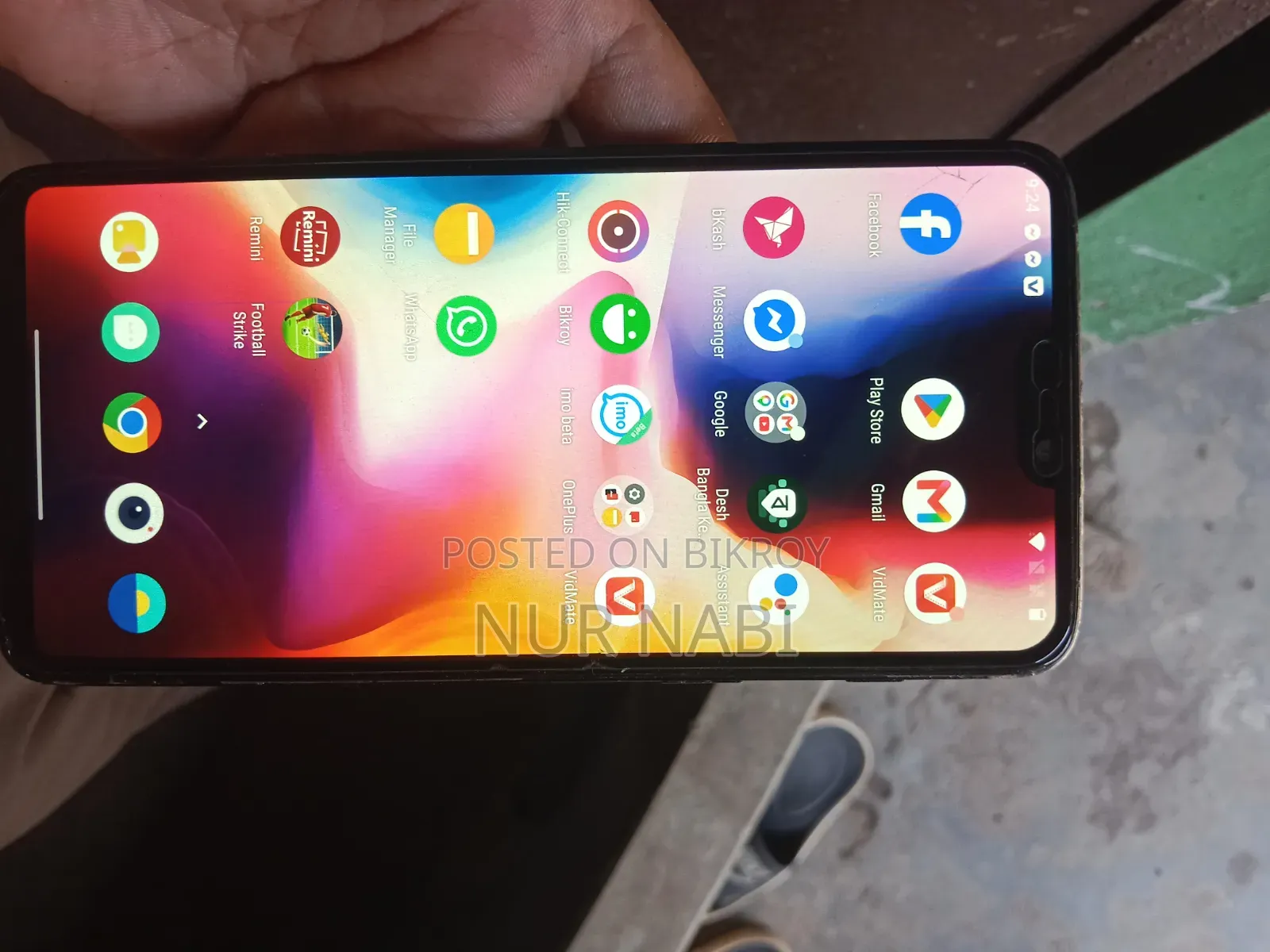 ওয়ান প্লাস ৬ ৬৪ জিবি ব্ল্যাক