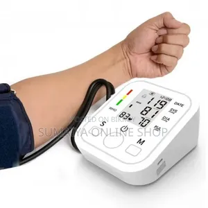 Blood Pressure Monitors With Adjustable Cuff and Large LCD Display