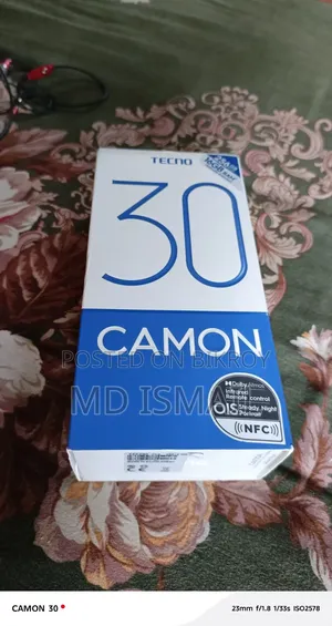Tecno Camon 30 256 GB Black