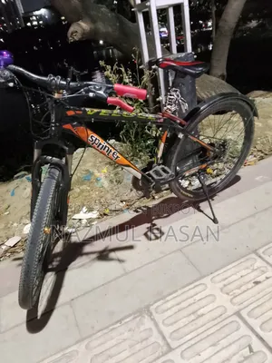 This bicycle in good condition is for emergency sale
