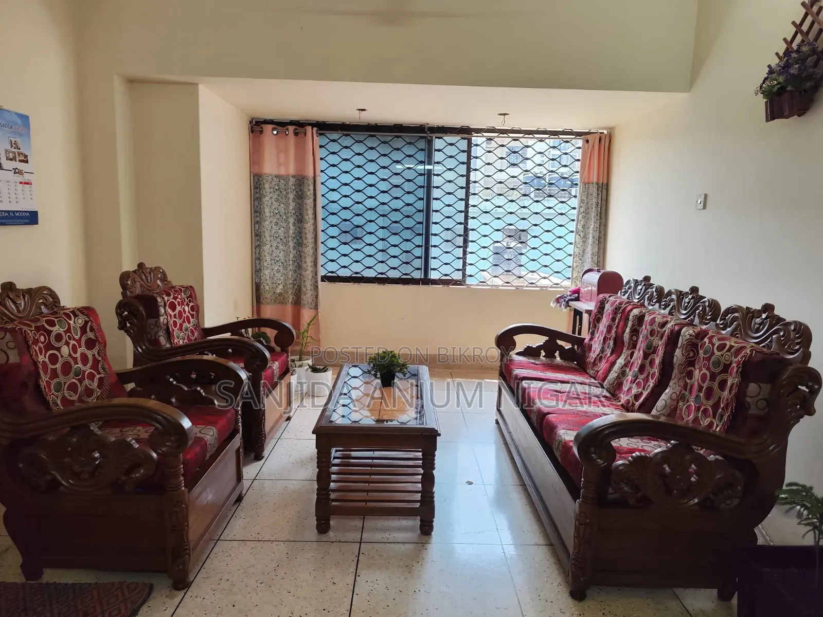Teak Wood Sofa Set