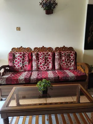 Teak Wood Sofa Set