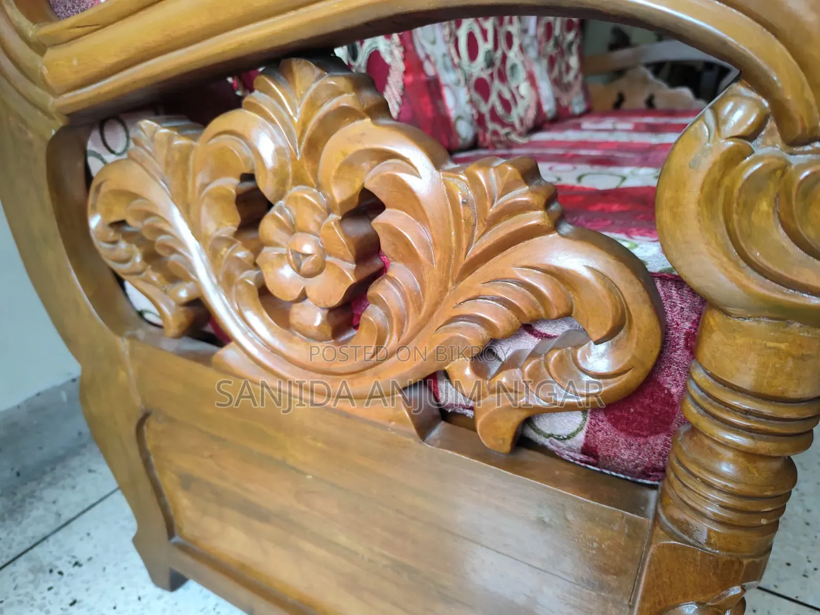 Teak Wood Sofa Set