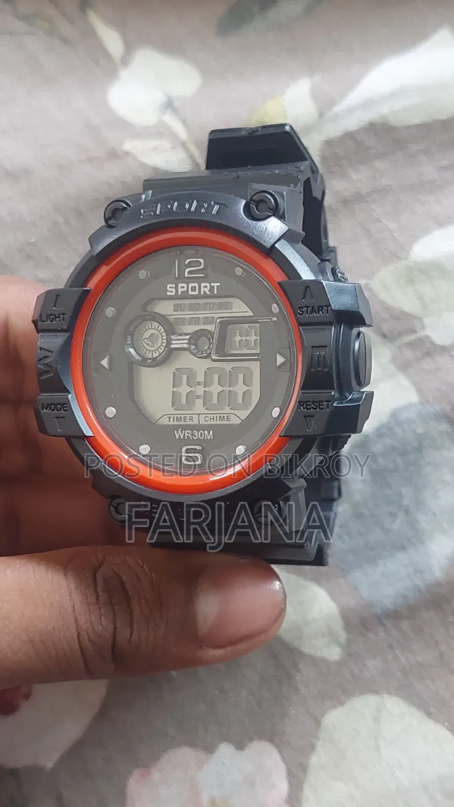 Sport Digital Watch | Water Resistant 30 Meters | Good Condition