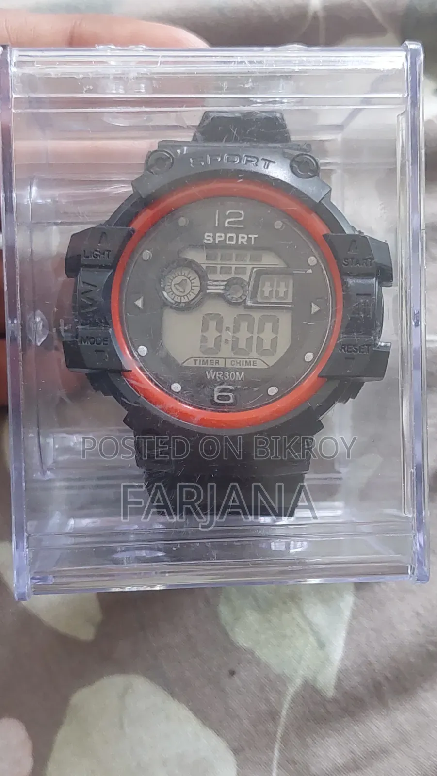 Sport Digital Watch | Water Resistant 30 Meters | Good Condition