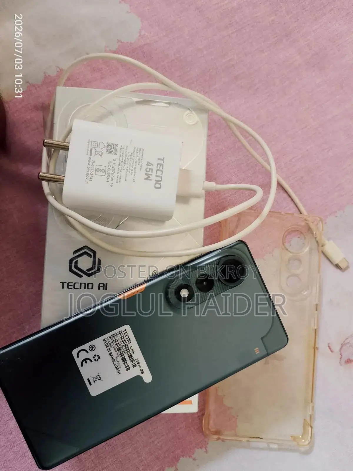 Tecno Pova Curve 256 GB Black