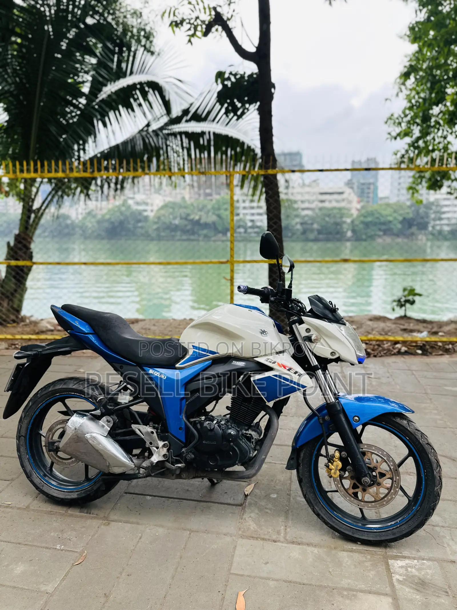 Suzuki Gixxer Monotone 2018 White