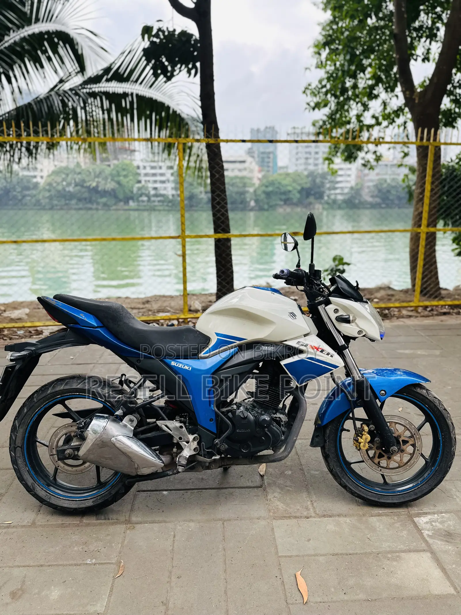 Suzuki Gixxer Monotone 2018 White