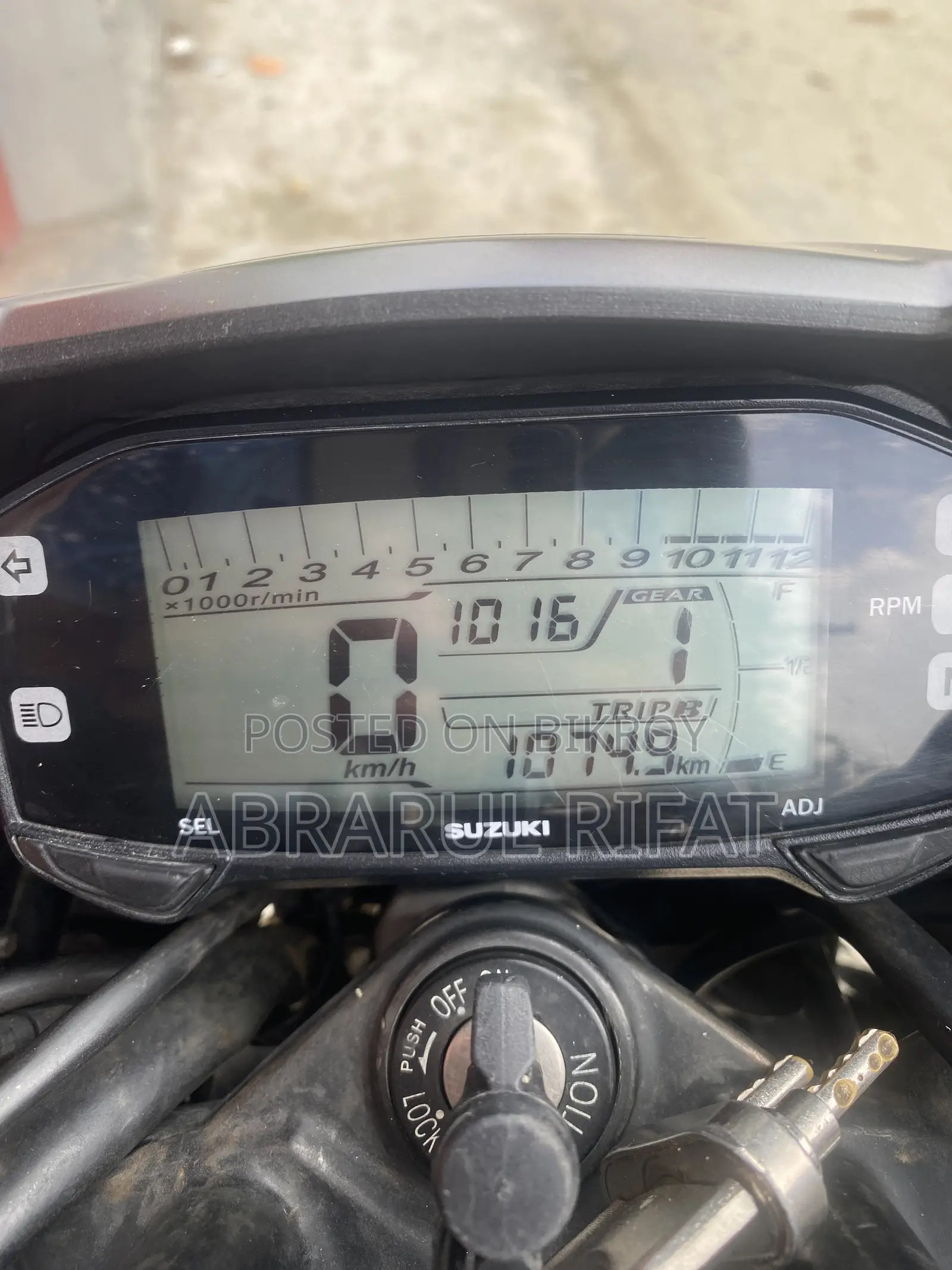 Suzuki Gixxer Monotone 2024 Black