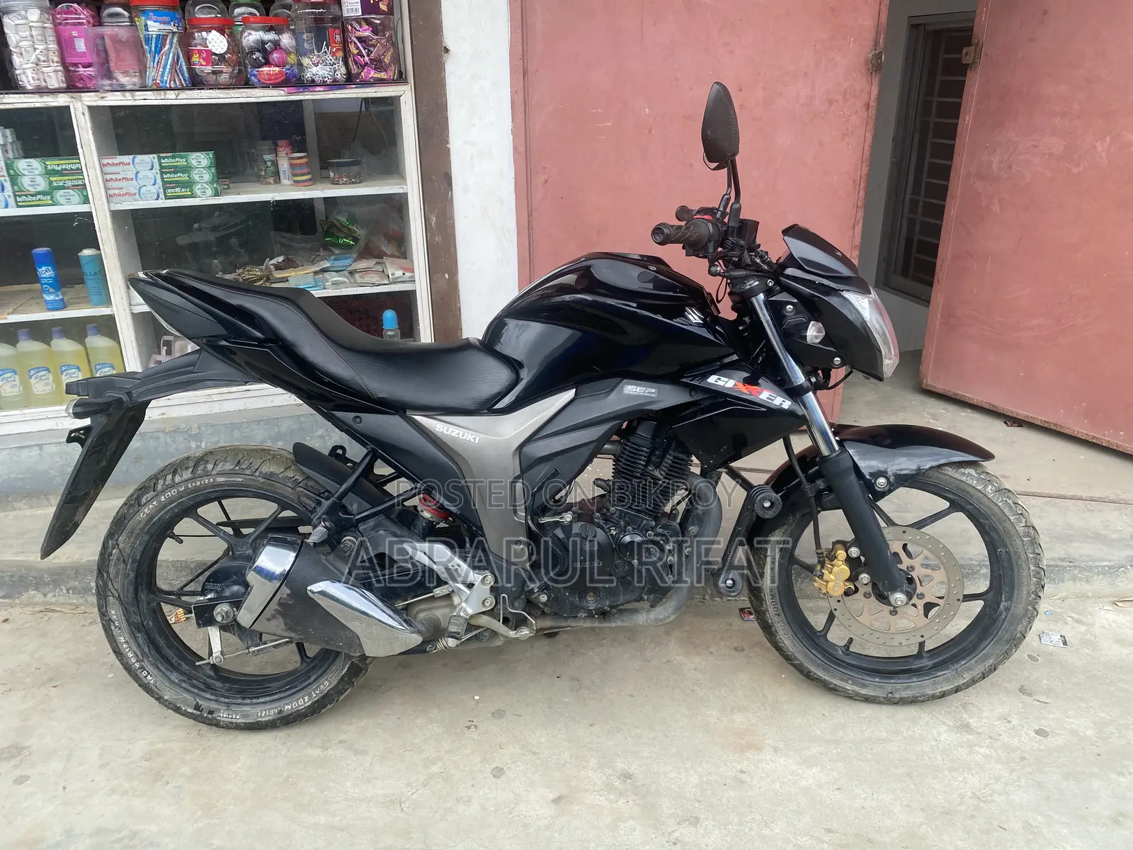 Suzuki Gixxer Monotone 2024 Black