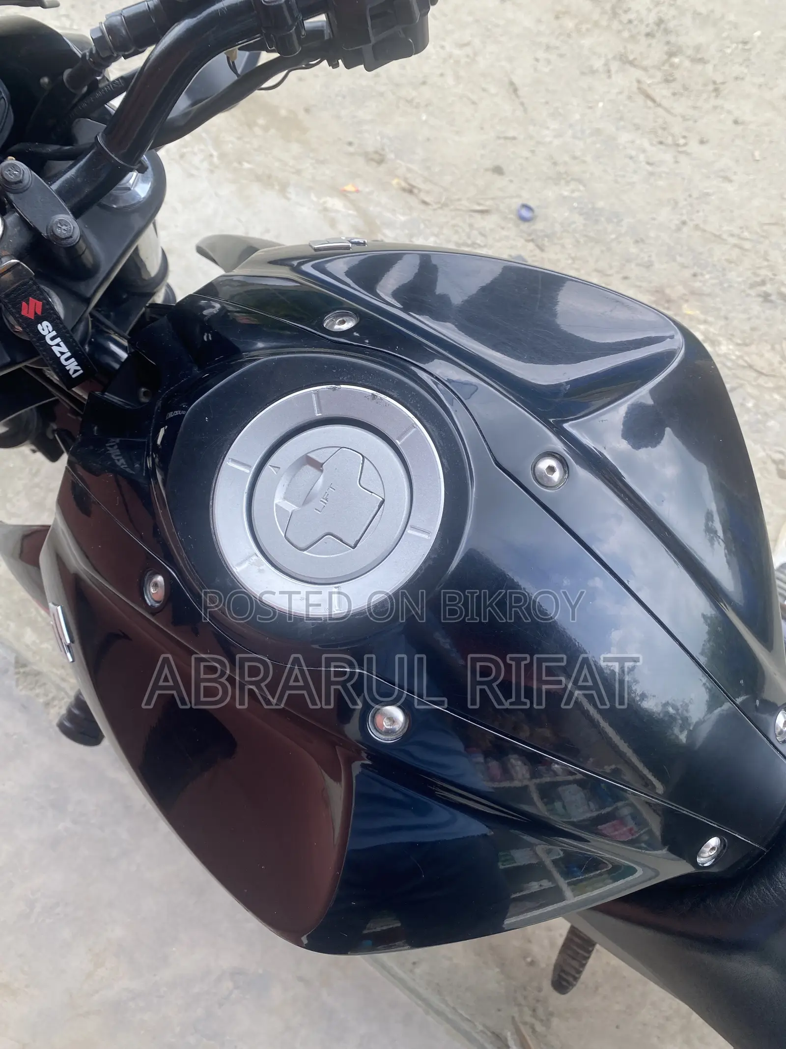 Suzuki Gixxer Monotone 2024 Black