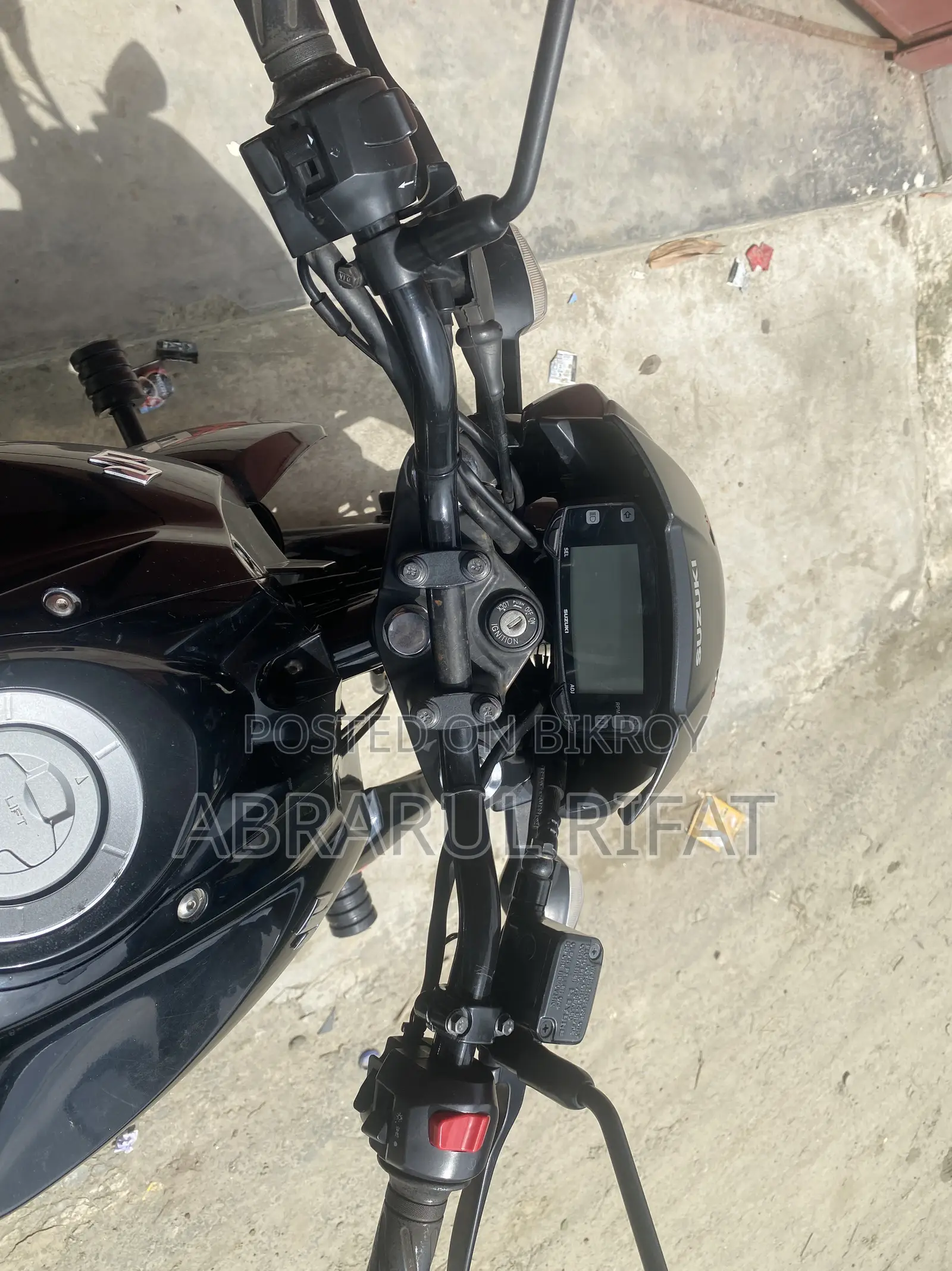 Suzuki Gixxer Monotone 2024 Black