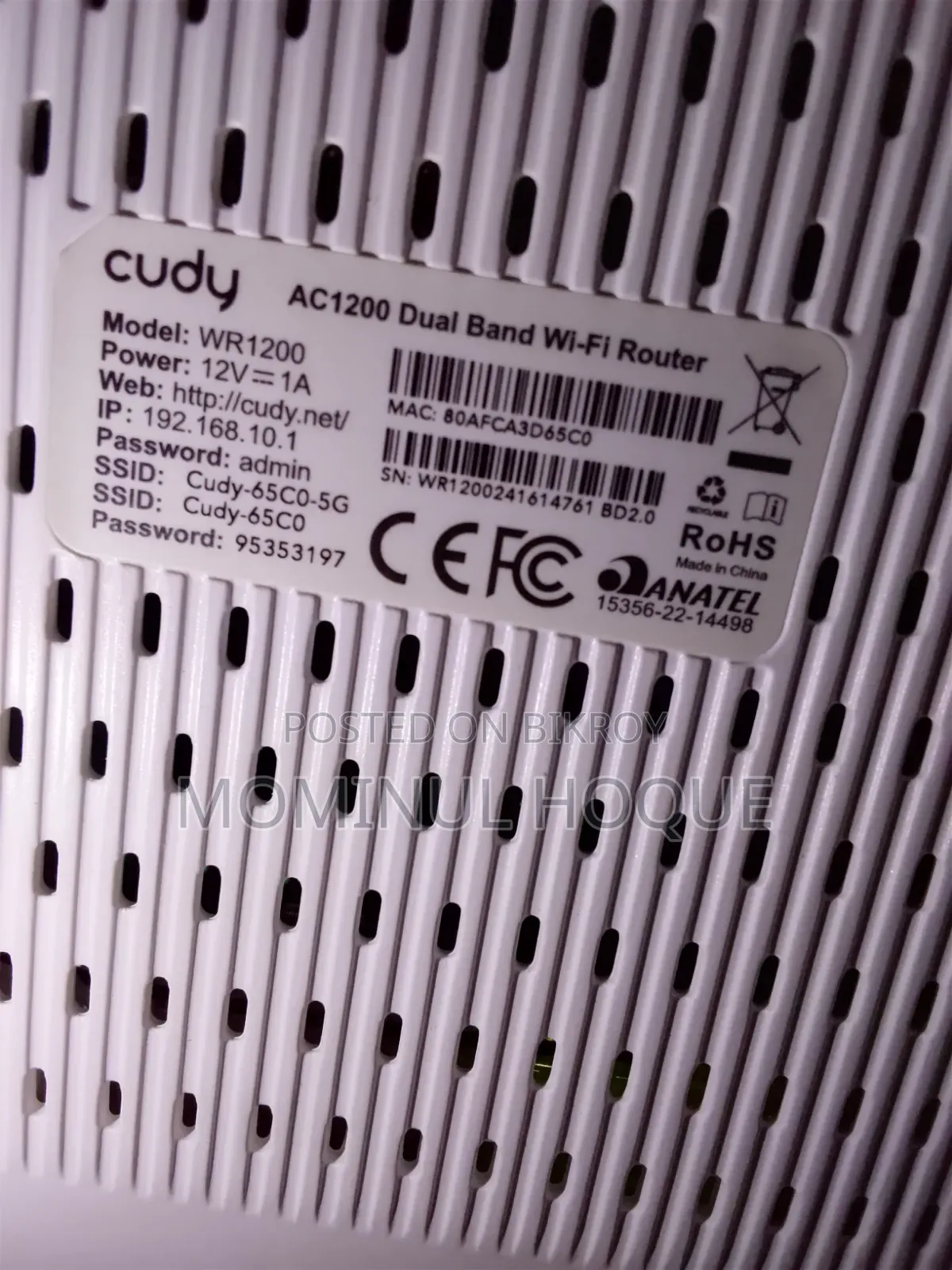 Cudy Wr1200