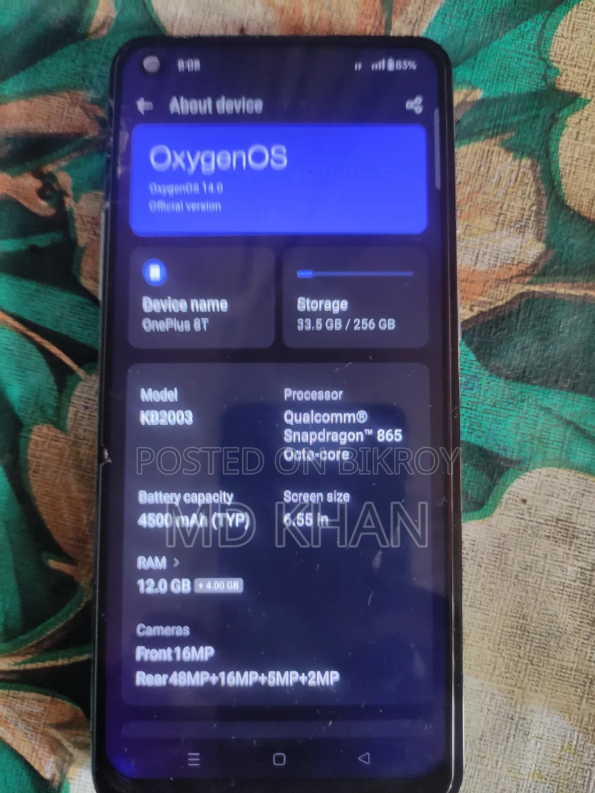 OnePlus 8T 256 GB Green