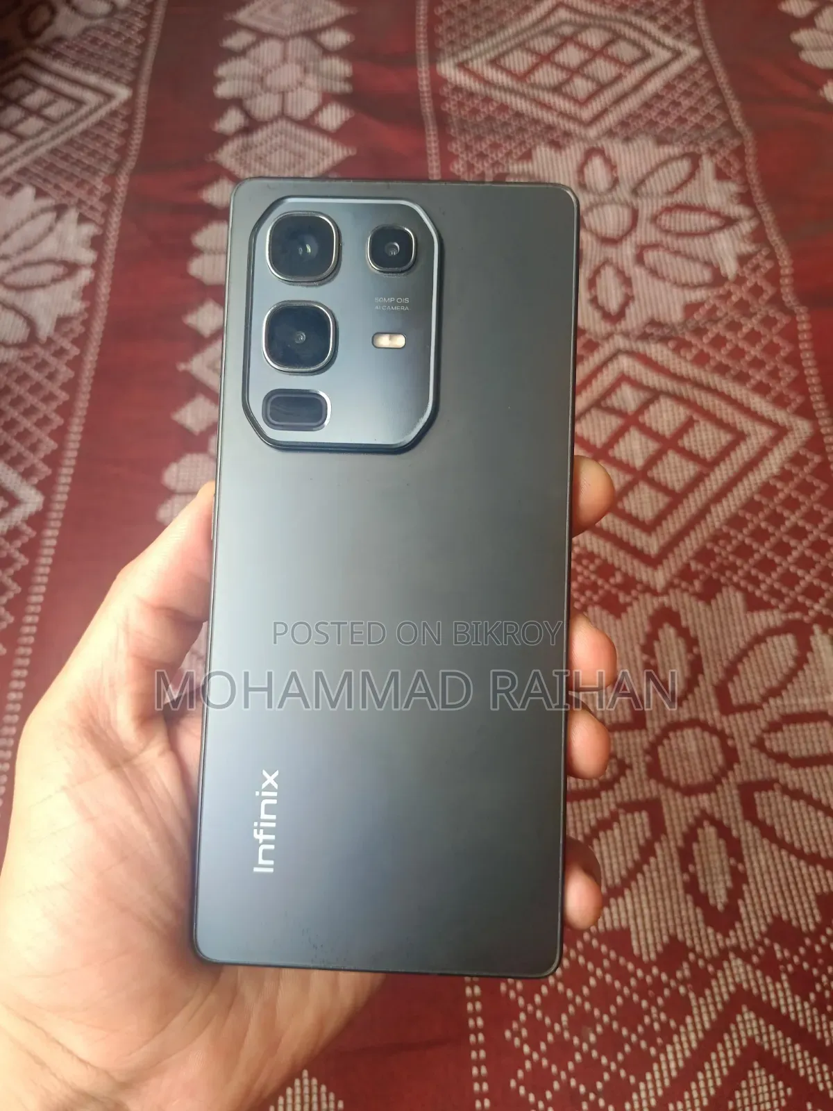 Infinix Note 50 4G 256 GB Gray