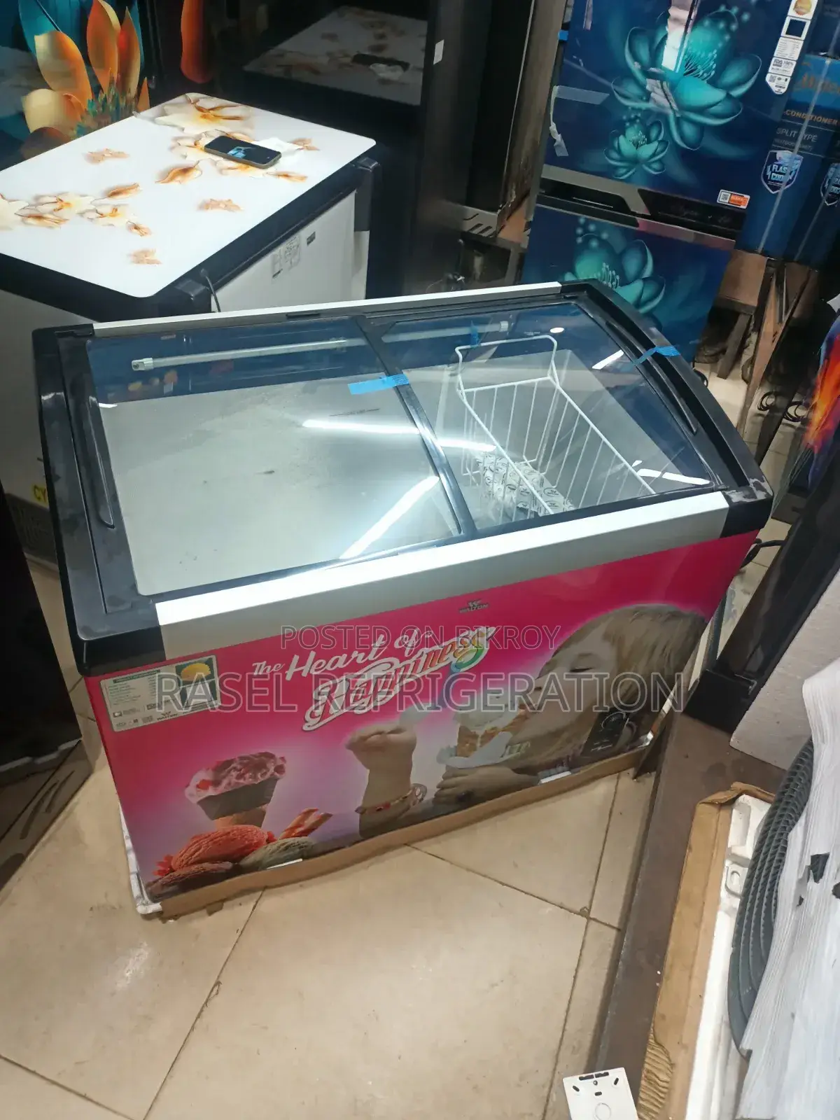 270 Litre Ice Cream Deep Freezer Model WCG-2go Walton Fridge at 35% Discount.