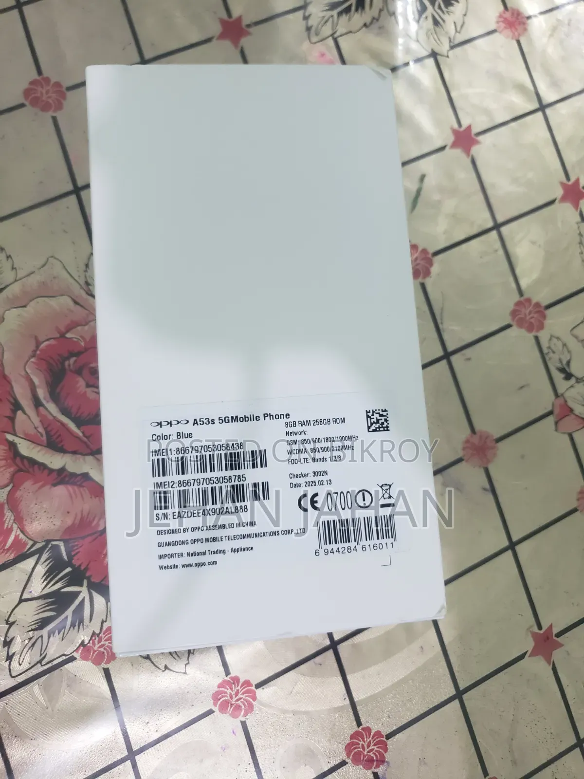 New Oppo A53S 5G 128 GB Blue