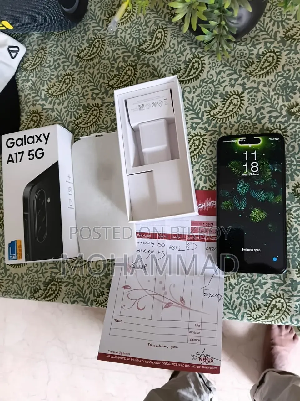 New Samsung Galaxy A17 5G 128 GB Black