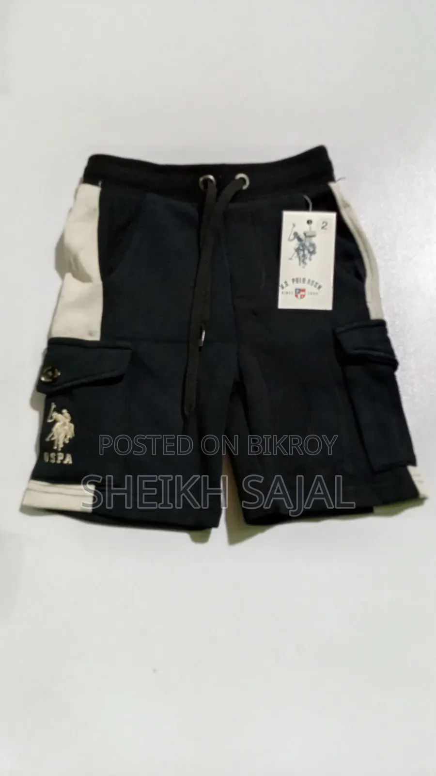 U.S. Polo Assn. Kids Cargo Shorts | 100% Export