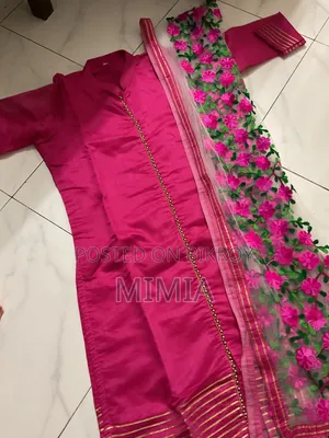 Pink Organza 2 Pieces
