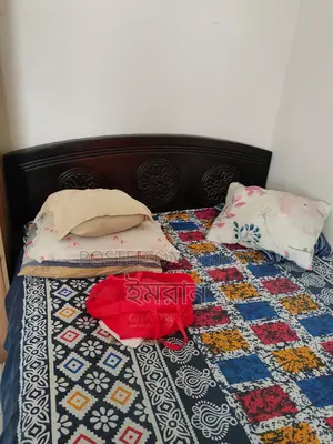 Large size bed for sale.