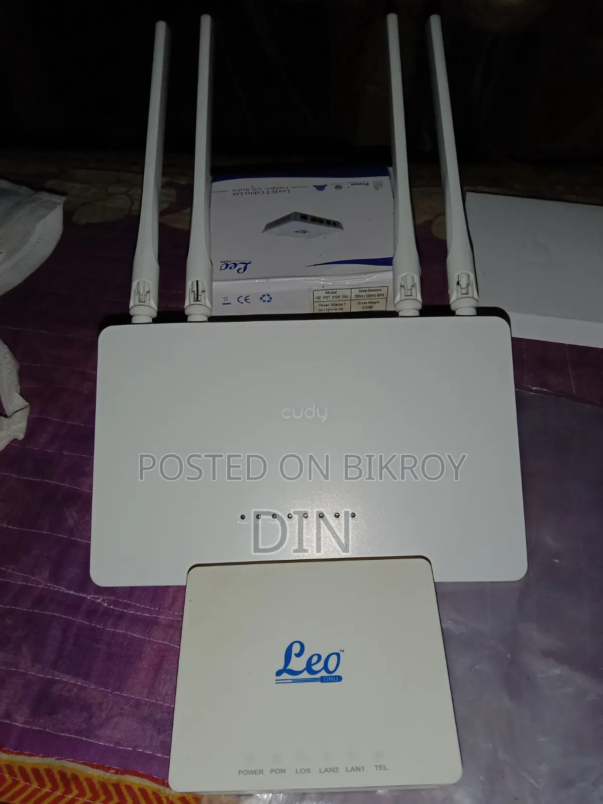 Cudy Router Wr1200 Ac1200/Onu Leo 1g