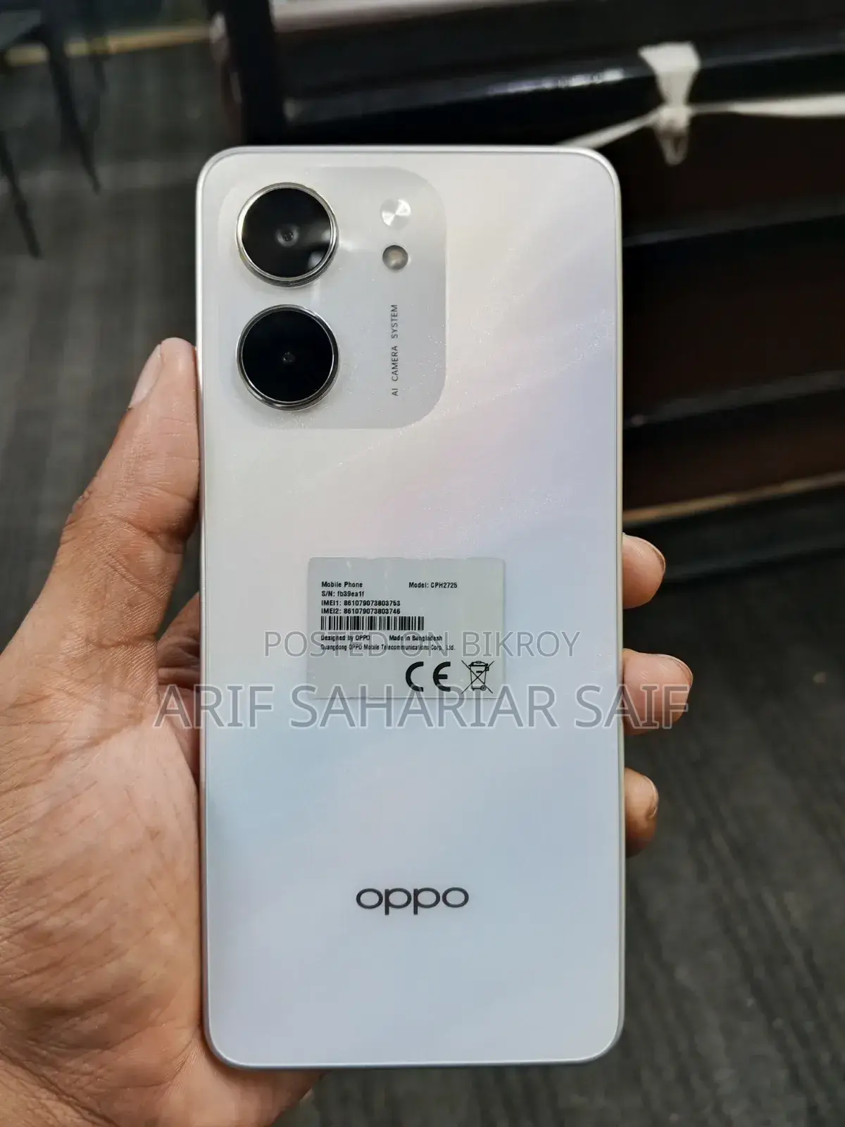 Oppo A5X 128 GB Silver
