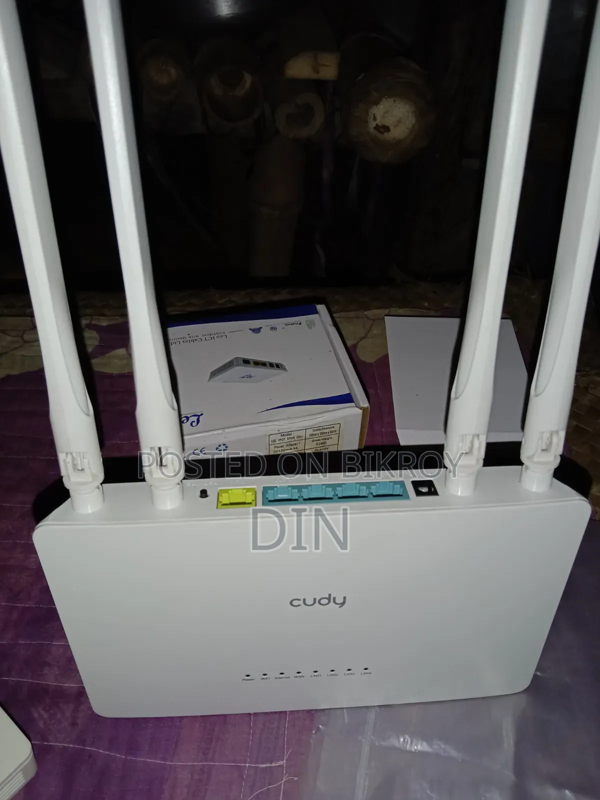 Cudy Router Wr1200 Ac1200/Onu Leo 1g